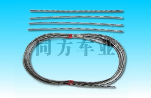 Spring steel rope